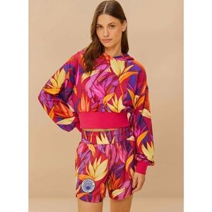 FARM Rio Farm Pacer Shorts Athletic Workout Adidas Size Small NWT